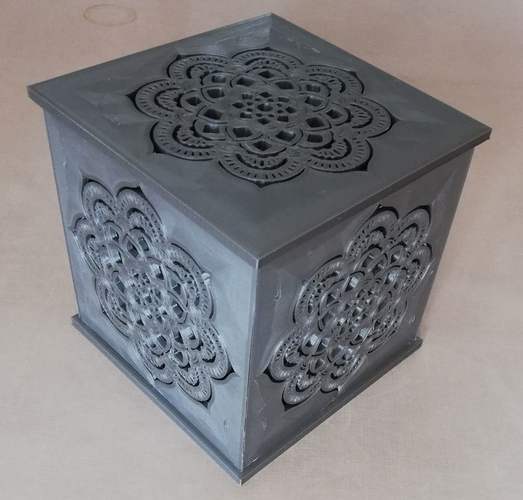 ​Photophore Mandala with LED candle 3D Print 289376