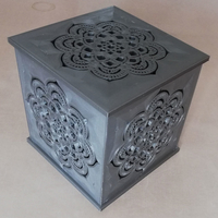 Small ​Photophore Mandala with LED candle 3D Printing 289376