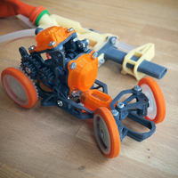 Pneumobile: Balloon Powered Toy Car - Thumbnail 1