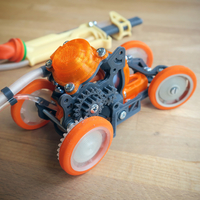 Pneumobile: Balloon Powered Toy Car - Thumbnail 2
