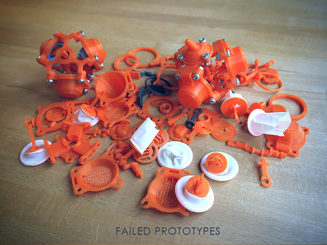 Balloon Powered Radial Engine 3D Print 289385