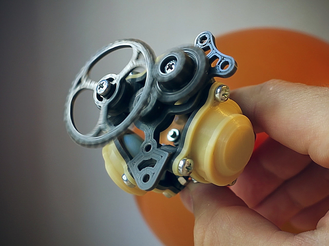 Balloon Powered Radial Engine 3D Print 289388