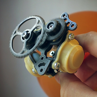 Small Balloon Powered Radial Engine 3D Printing 289388