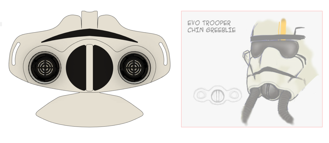 COVID Storm Trooper Mask 3D Print 289392