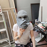 Ape Mask 3D Printable - Thumbnail 6