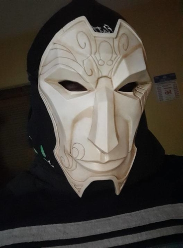 Jhin Mask 3D Printable 3D Print 289447