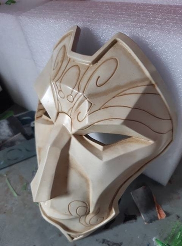 Jhin Mask 3D Printable 3D Print 289449