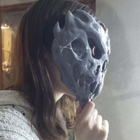 Demon Bone Mask 3D Printable - Thumbnail 6