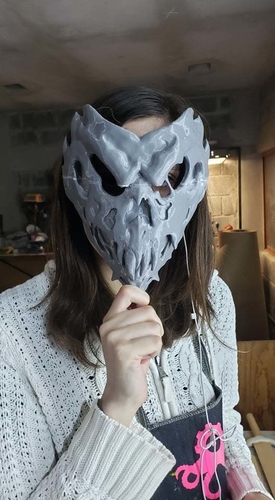 Demon Bone Mask 3D Printable 3D Print 289460