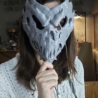 Demon Bone Mask 3D Printable - Thumbnail 7
