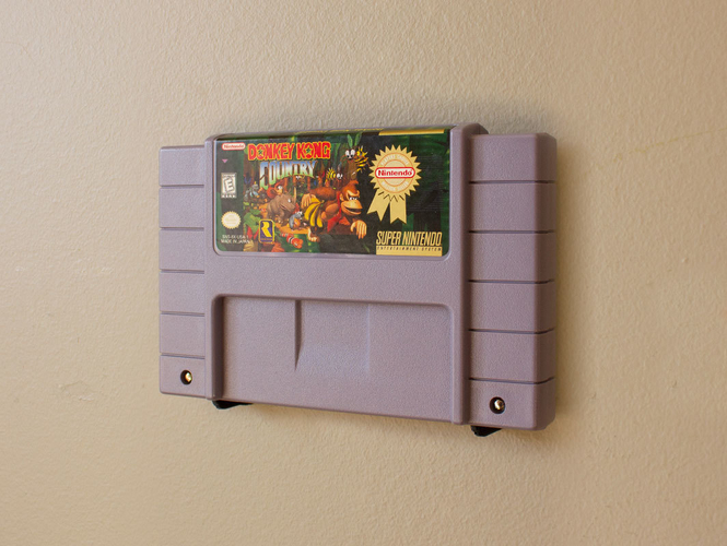 Aladdin's Pants: Wall Mount Cartridges for Retro Systems 3D Print 289494