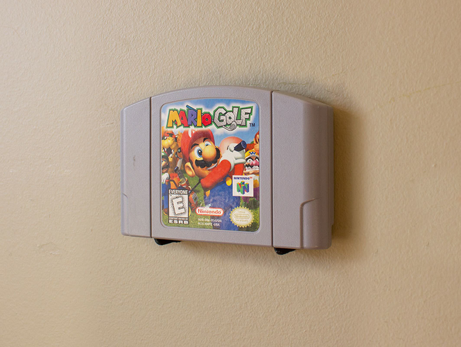 Aladdin's Pants: Wall Mount Cartridges for Retro Systems 3D Print 289495