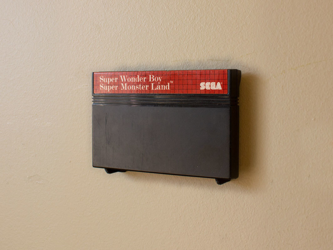 Aladdin's Pants: Wall Mount Cartridges for Retro Systems 3D Print 289496