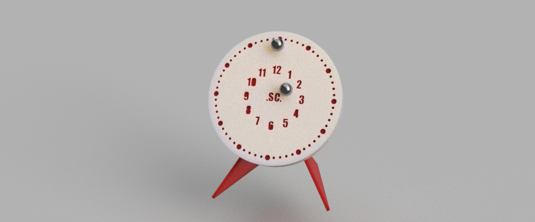 The Corona Clock 3D Print 289518