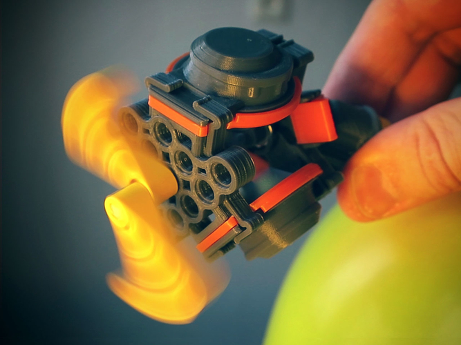 Air Balloon Motor for LEGO 3D Print 289525