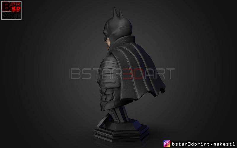 Batman Bust 2021 - Robert Pattinson - DC comic 3D Print 289562