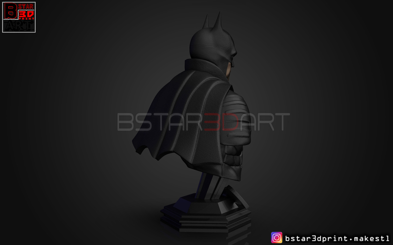 Batman Bust 2021 - Robert Pattinson - DC comic 3D Print 289563