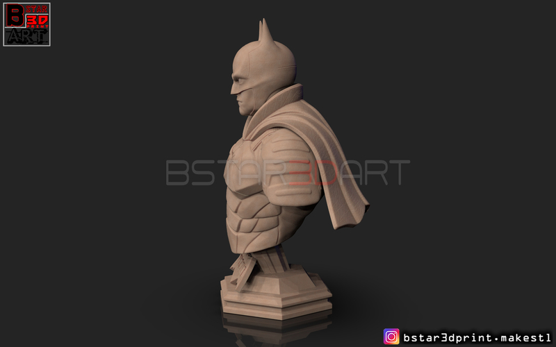 Batman Bust 2021 - Robert Pattinson - DC comic 3D Print 289568