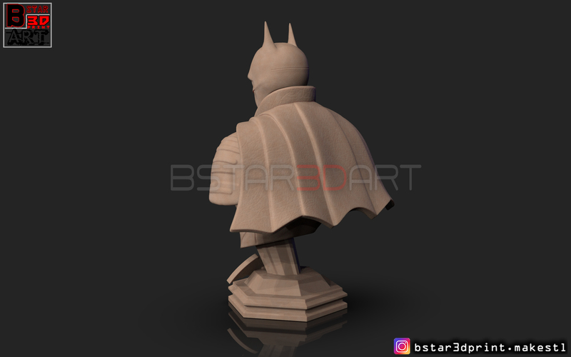 Batman Bust 2021 - Robert Pattinson - DC comic 3D Print 289569