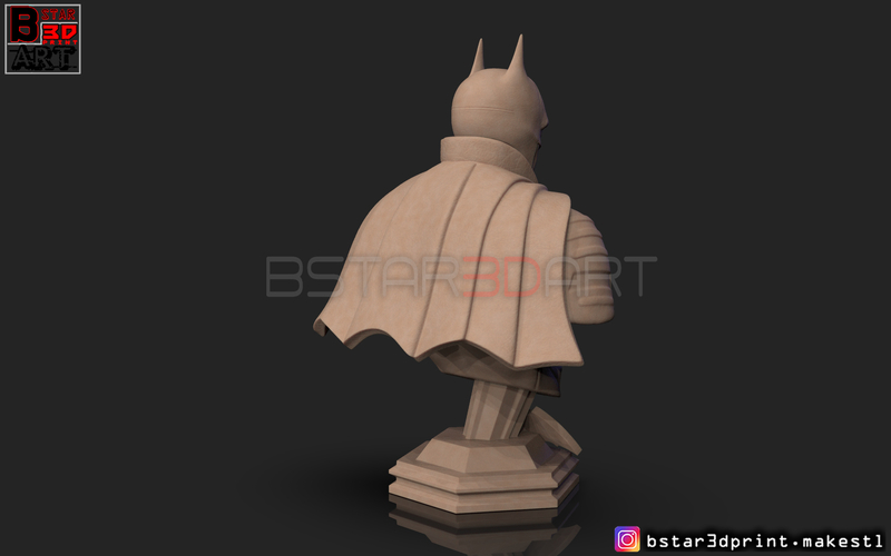 Batman Bust 2021 - Robert Pattinson - DC comic 3D Print 289571