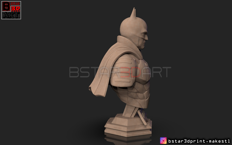 Batman Bust 2021 - Robert Pattinson - DC comic 3D Print 289572