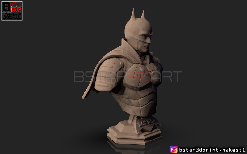 Batman Bust 2021 - Robert Pattinson - DC comic 3D Print 289573