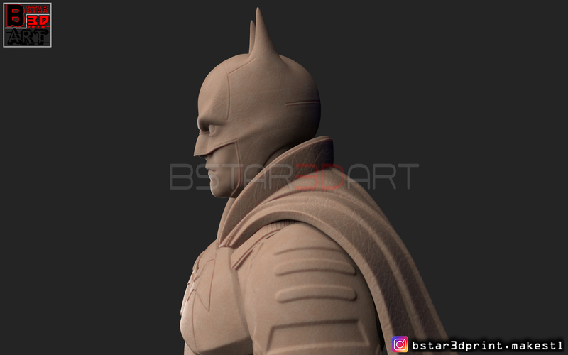 Batman Bust 2021 - Robert Pattinson - DC comic 3D Print 289575