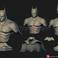 Batman Bust 2021 - Robert Pattinson - DC comic - Thumbnail 18