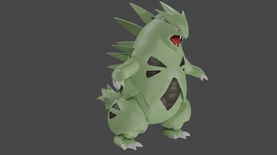 Tyranitar Pokemon 3D Print 289586