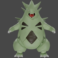 Small Tyranitar Pokemon 3D Printing 289592