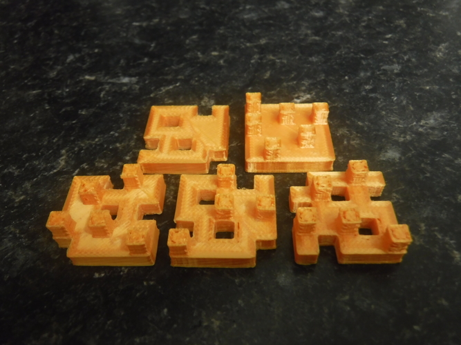 Cube Stack 3D Print 289594