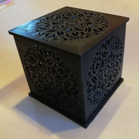 Photophore Mandala V2 with LED candle - Thumbnail 1