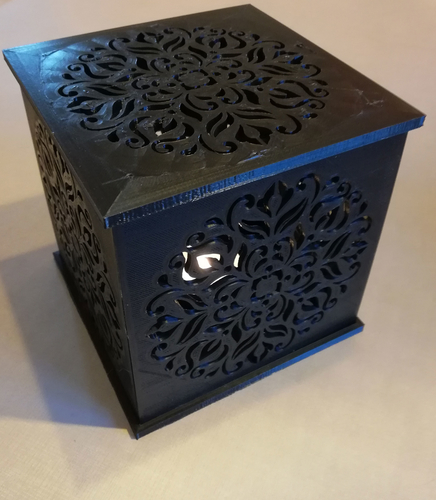 Photophore Mandala V2 with LED candle