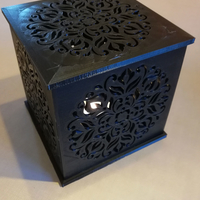 Photophore Mandala V2 with LED candle - Thumbnail 3