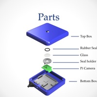 RainBerry: Weatherproof Case for Raspberry Pi A+ and Pi Camera - Thumbnail 2