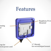 RainBerry: Weatherproof Case for Raspberry Pi A+ and Pi Camera - Thumbnail 3
