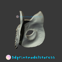 Spider Splicer Kitty Mask - Splicer Cat Mask Cosplay Helmet  - Thumbnail 8