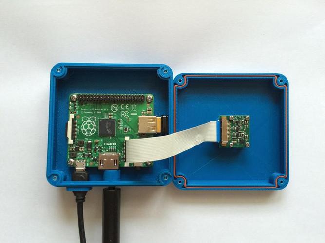RainBerry: Weatherproof Case for Raspberry Pi A+ and Pi Camera 3D Print 28970