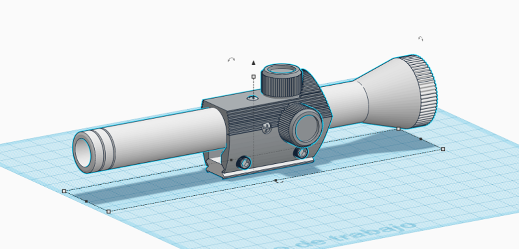Bushnell Phantom Scope (Cara Dune's blaster) 3D Print 289754