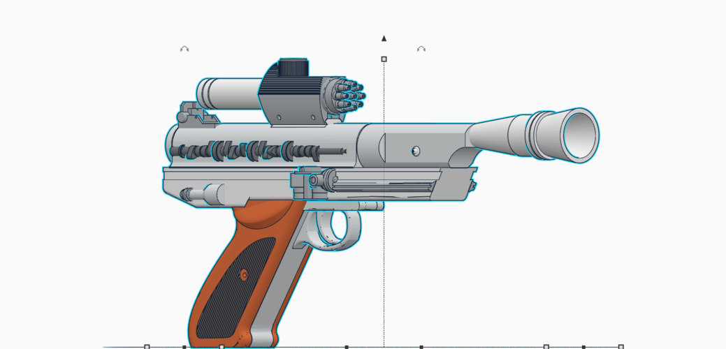 The Mandalorian; Razor Crest Arsenal Blaster 01 3D Print 289770