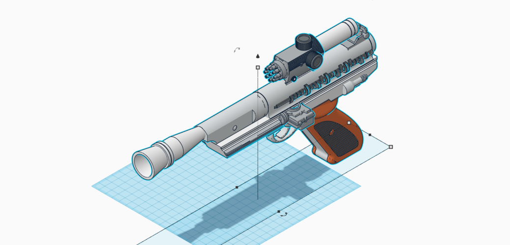 The Mandalorian; Razor Crest Arsenal Blaster 01 3D Print 289772