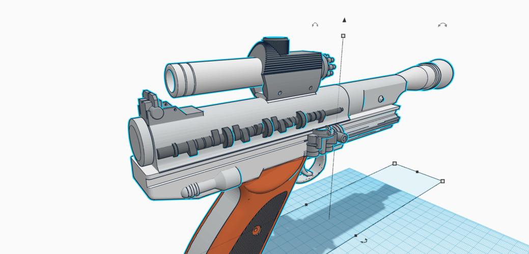 The Mandalorian; Razor Crest Arsenal Blaster 01 3D Print 289775