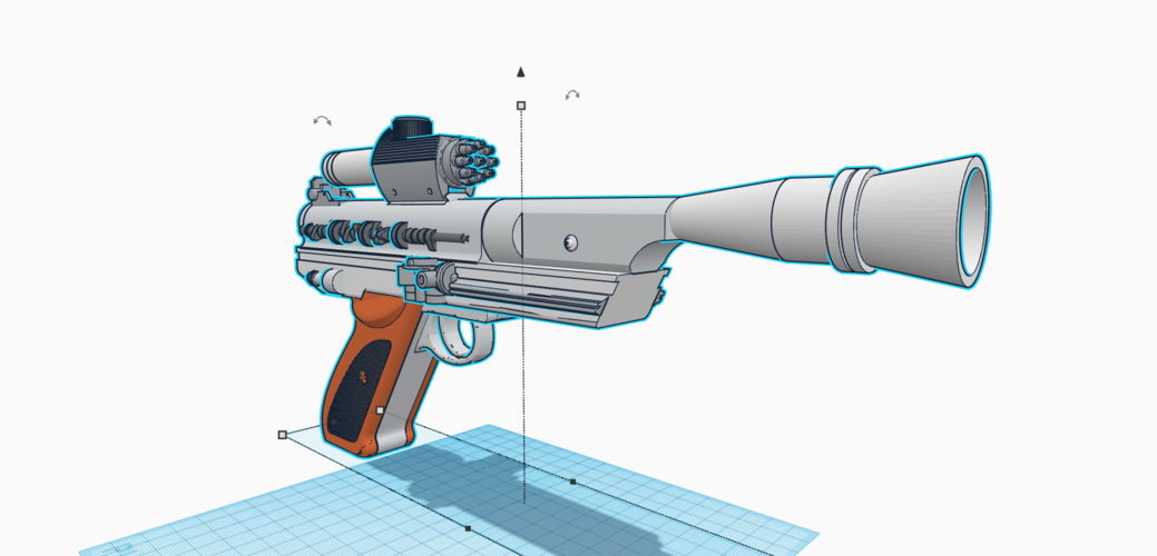 The Mandalorian; Razor Crest Arsenal Blaster 01 3D Print 289776