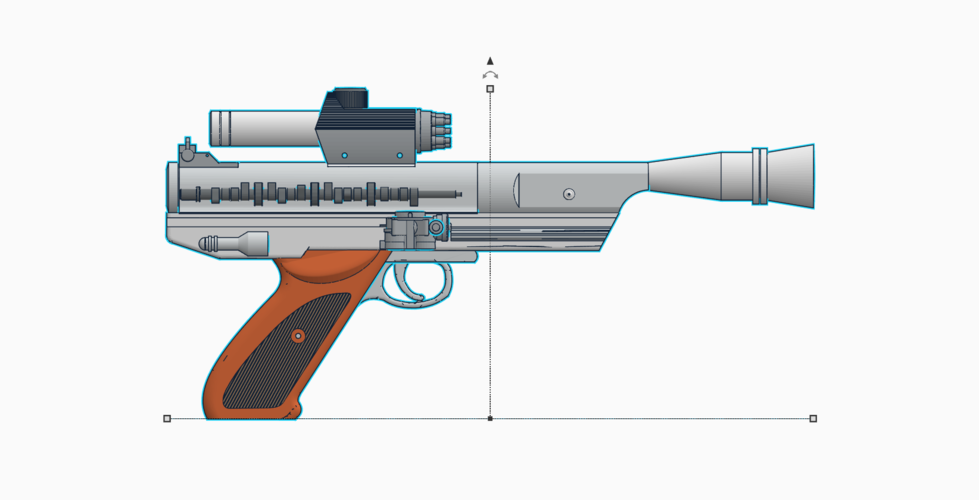 The Mandalorian; Razor Crest Arsenal Blaster 01 3D Print 289779