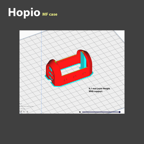 hopio MF case, mini figure case 3D Print 289826