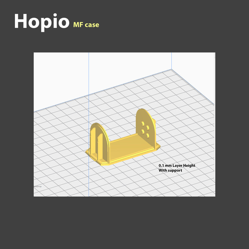 hopio MF case, mini figure case 3D Print 289827