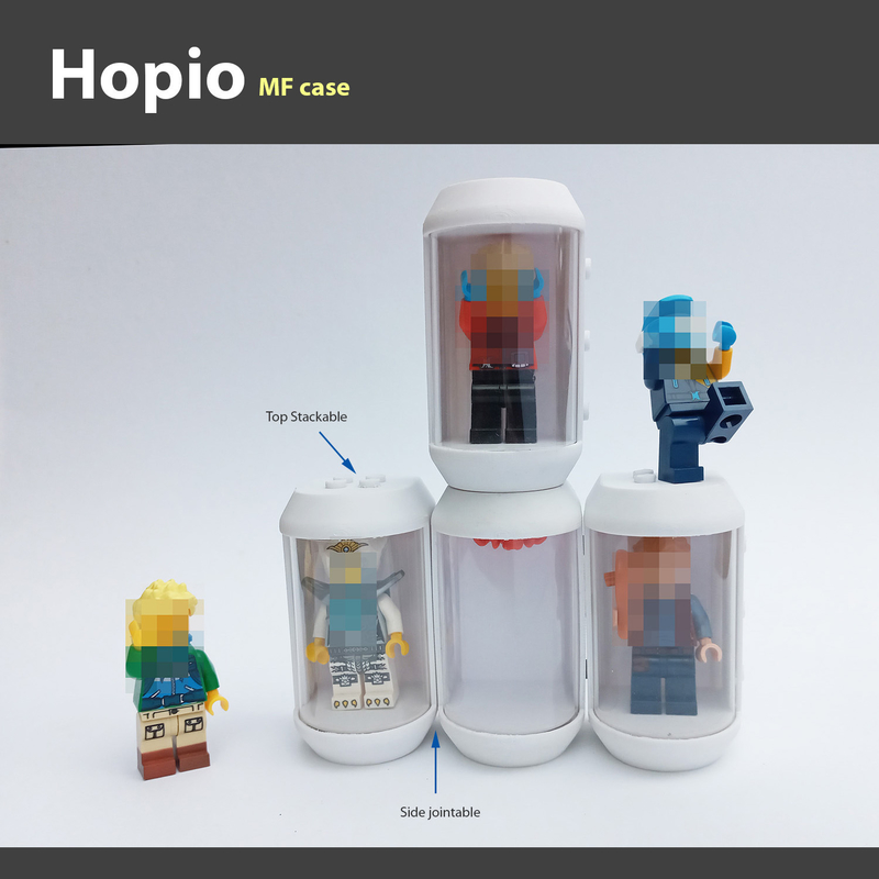 hopio MF case, mini figure case