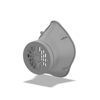 Corona Covid Mask from cotton pads - Thumbnail 1