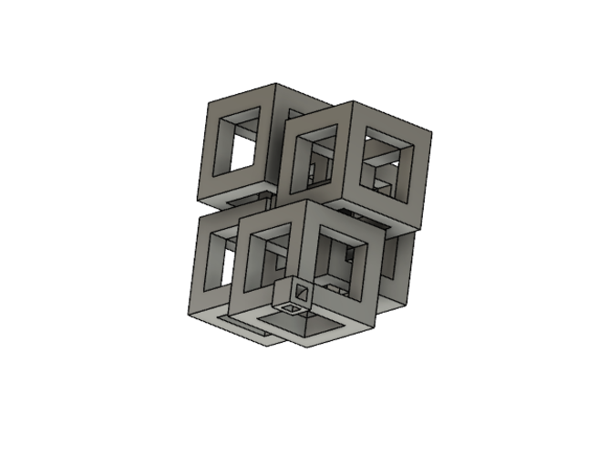 cubic earrings 3D Print 289957