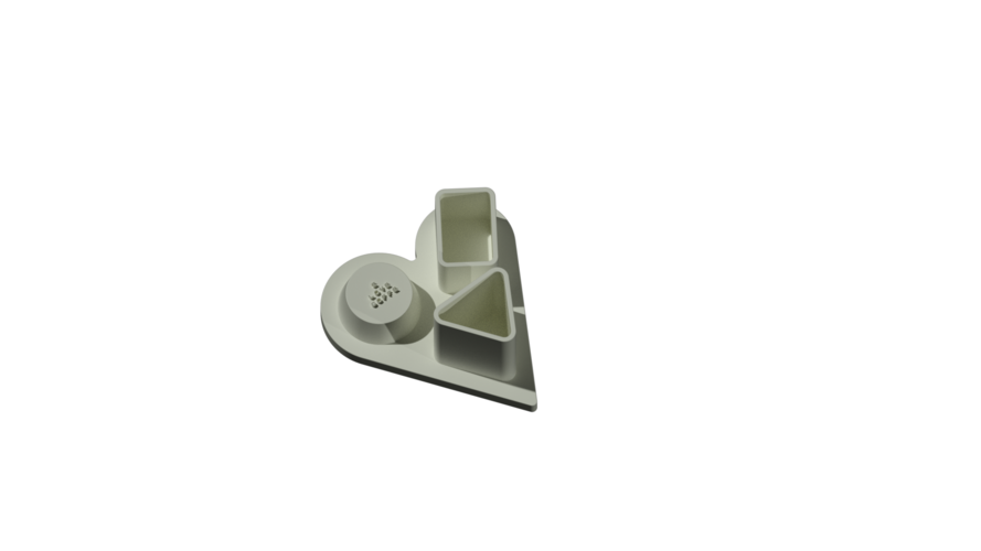 cup and palette holder 3D Print 289991